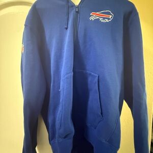Nike Blue Zip-Up Men's Sweater
